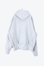 画像をギャラリービューアに読み込む, MADE IN USA #232 12OZ CROSS-KNIT PULLOVER HOODED / GREY