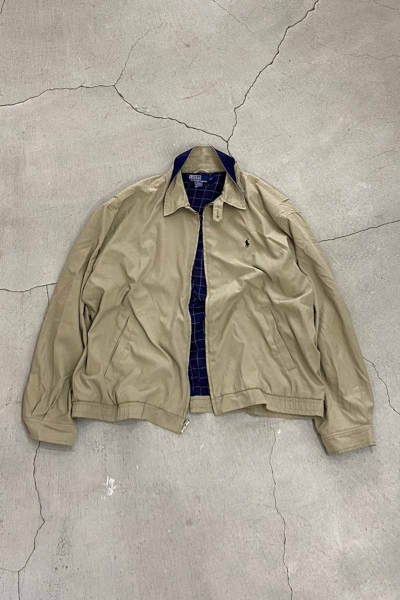 Polo Ralph Lauren ベージュ 90s/ジップジャケット/S Polo Ralph Lauren ジップアップ ジャケット 通販 - FARFETCH
