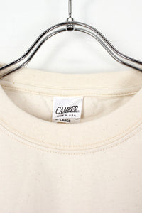 MADE IN USA #305 8OZ MAX WEIGHT L/S T-SHIRT / NATURAL