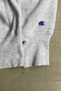 MADE IN USA 90'S REVERSE WEAVE TNE EMBROIDERY SWEATSHIRT / GRAY [SIZE: L USED]