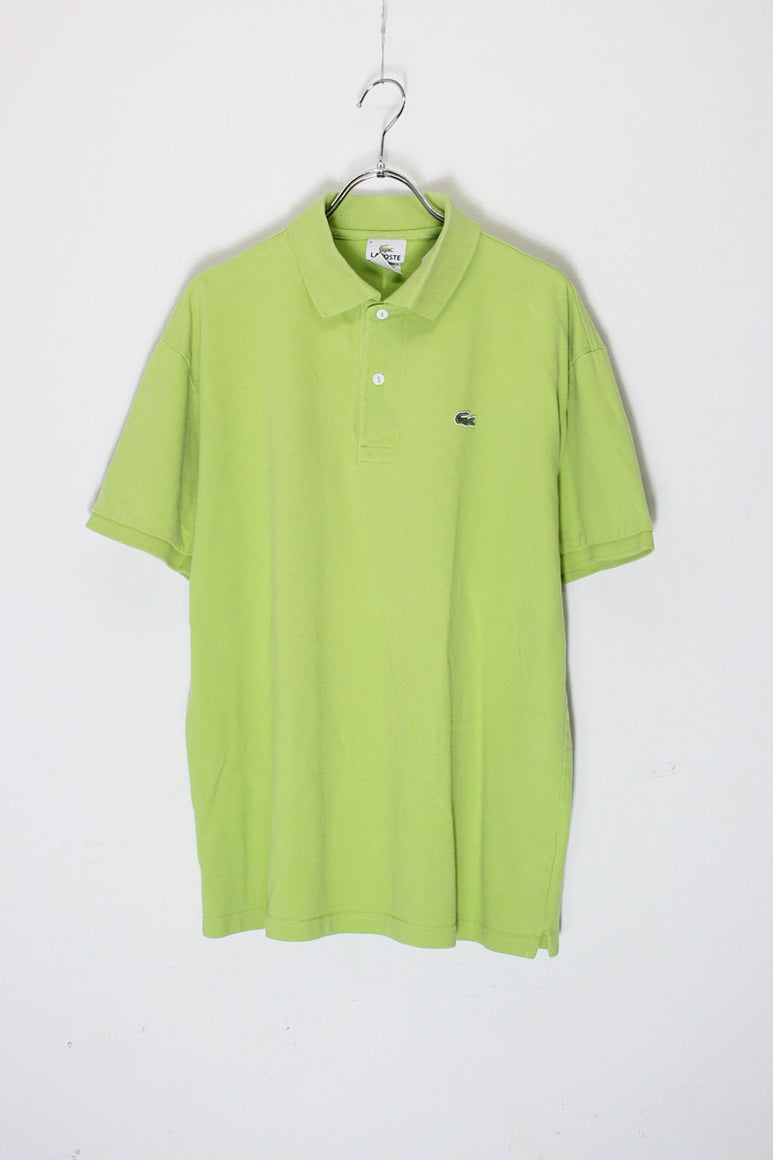 S/S ONE POINT POLO SHIRT / MINT GREEN [SIZE: M相当 USED]