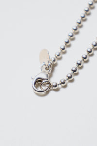 925 SILVER BALL CHAIN NECKLACE [SIZE: ONE SIZE USED]