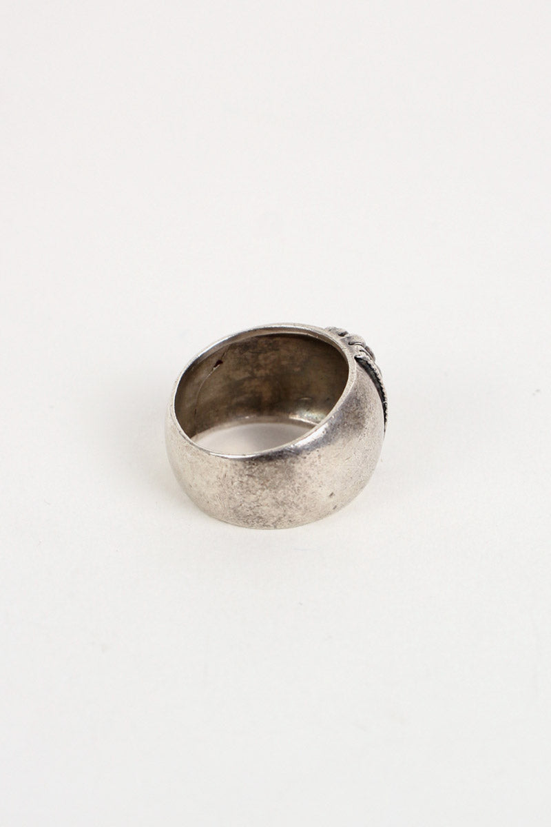 925 SILVER RING [SIZE: 14号相当 USED]