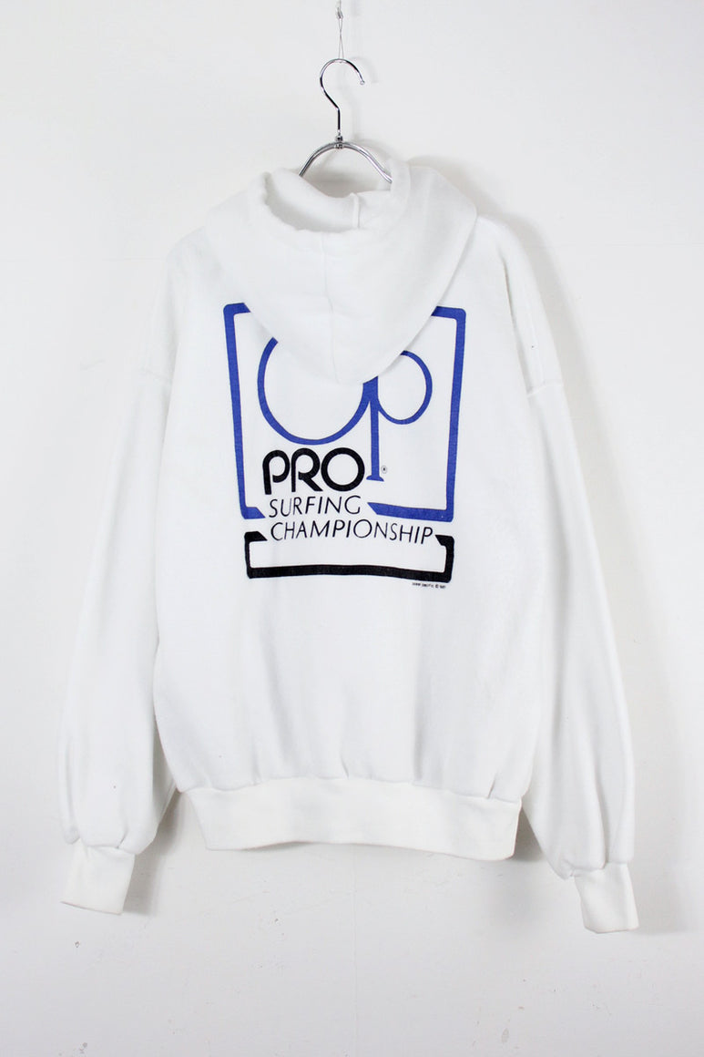 MADE IN USA 87'S FLEECE HOODIE / WHITE [SIZE: L相当 USED]