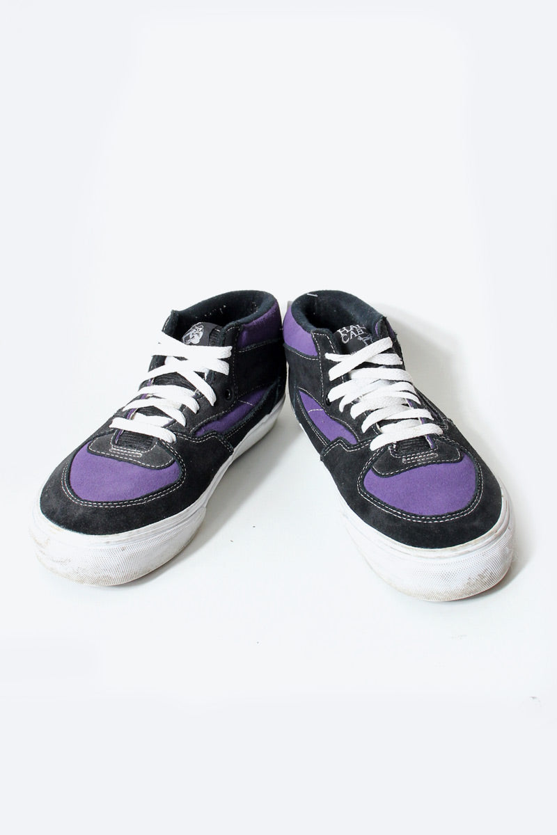 Vans black outlet purple