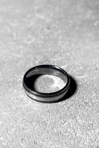 TITANIUM RING / SILVER [SIZE: 20.5号相当 USED]