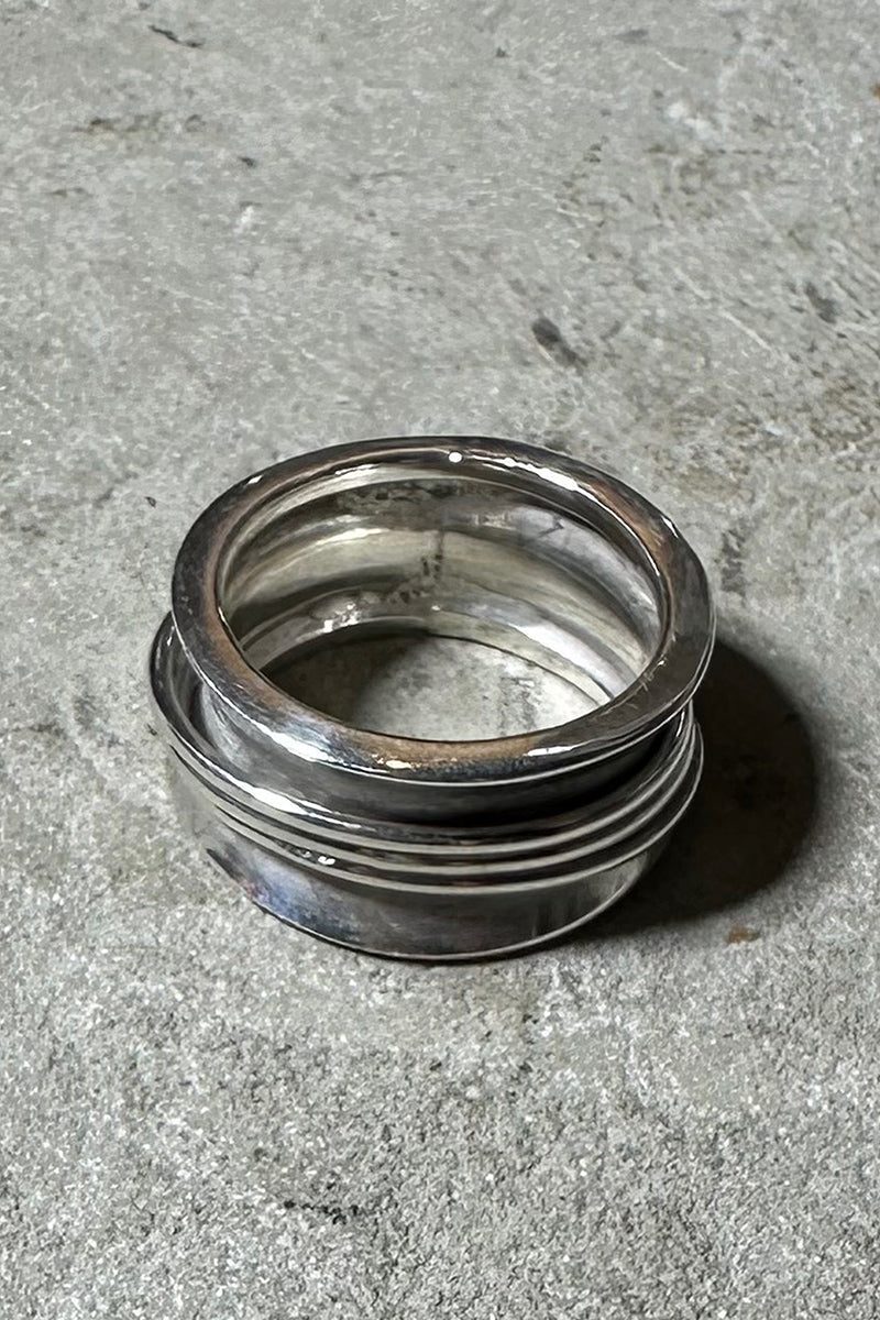 MADE IN MEXICO 925 SILVER RING / SILVER [SIZE: 12.5号相当 USED]