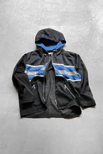 画像をギャラリービューアに読み込む, 90&#39;S SILVER TAB ZIP NYLON JACKET / BLACK [SIZE: M USED]
