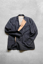 画像をギャラリービューアに読み込む, DOUBLE TAILORED JACKET / BLACK [SIZE: 50 USED]
