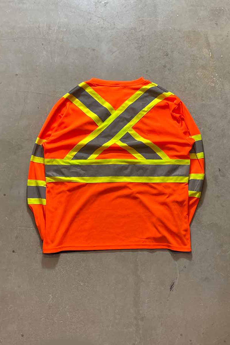 L/S REFLECTOR T-SHIRT / ORANGE [SIZE: Equivalent to L, USED]
