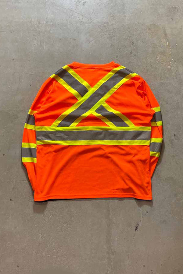 L/S REFLECTOR T-SHIRT / ORANGE [SIZE: Equivalent to L, USED]