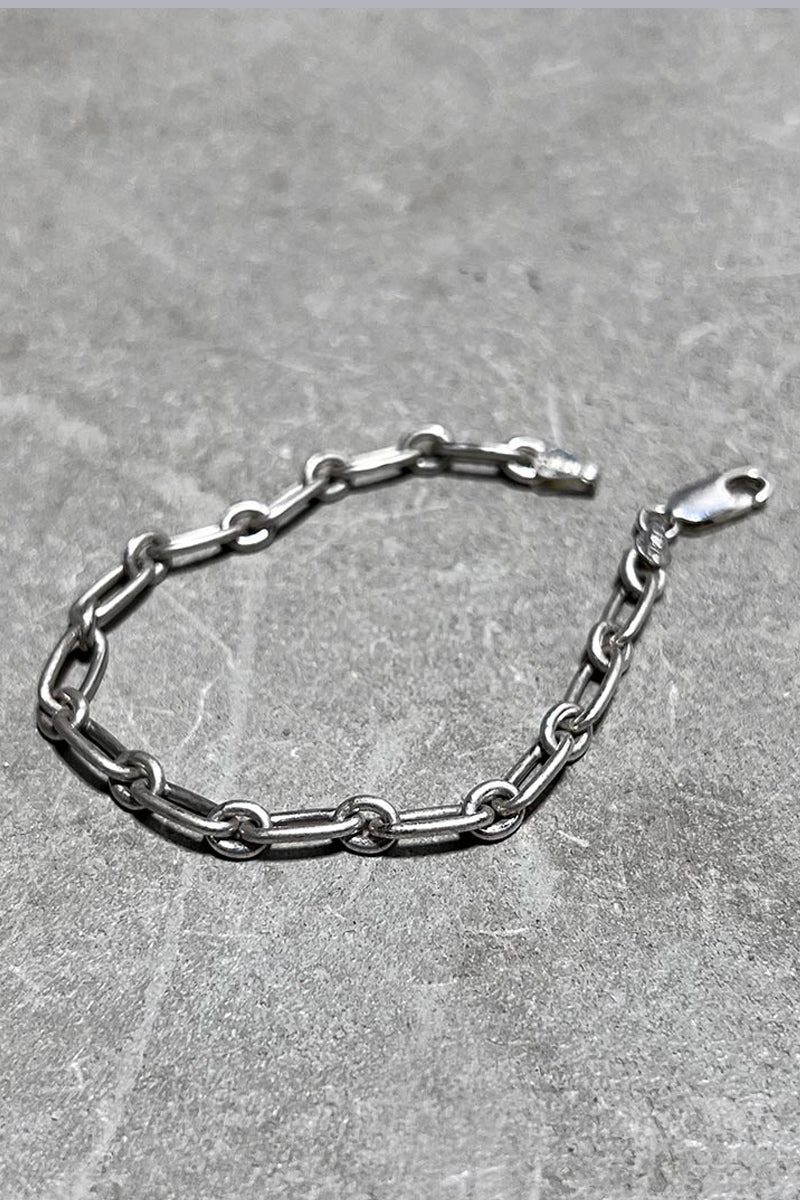 MADE IN ITALY 925 SILVER BRACELET / SILVER [SIZE: ONE SIZE USED]
