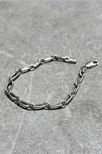 MADE IN ITALY 925 SILVER BRACELET / SILVER [SIZE: ONE SIZE USED]