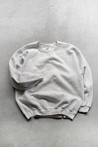 90'S MADE IN MEXICO ONE POINT LOGO SWEATSHIRT / WHITE [SIZE: L USED]