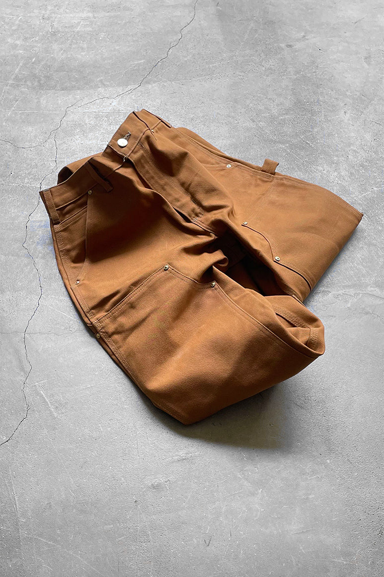 MADE IN USA 20'S DOUBLE KNEE PANTS / BEIGE[SIZE: W30 L30 USED]