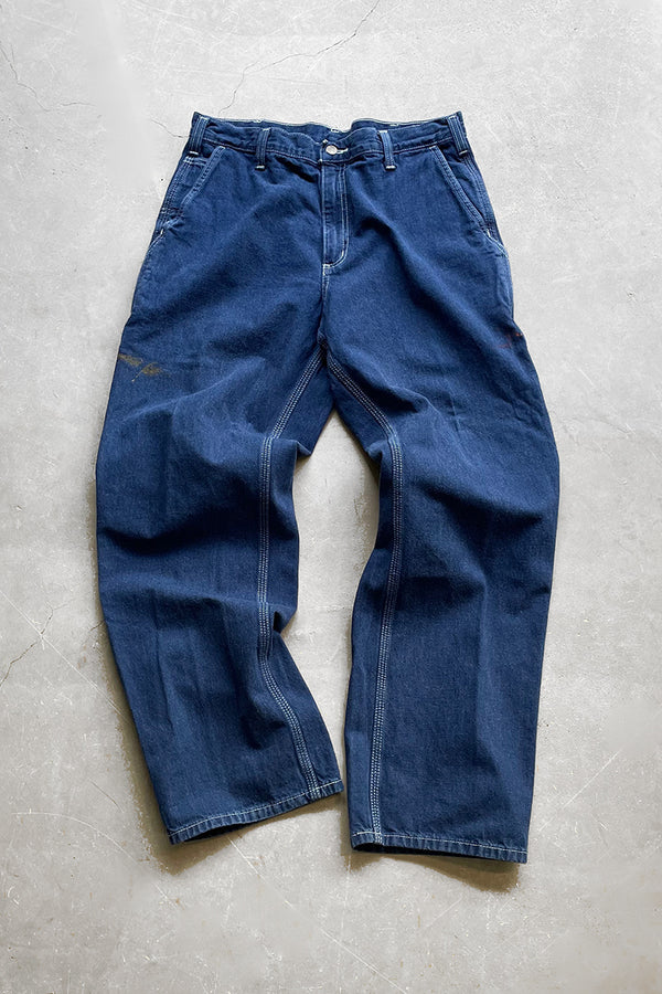 MADE IN MEXICO 03'S PAINTER PANTS / INDIGO [SIZE: W34 USED]