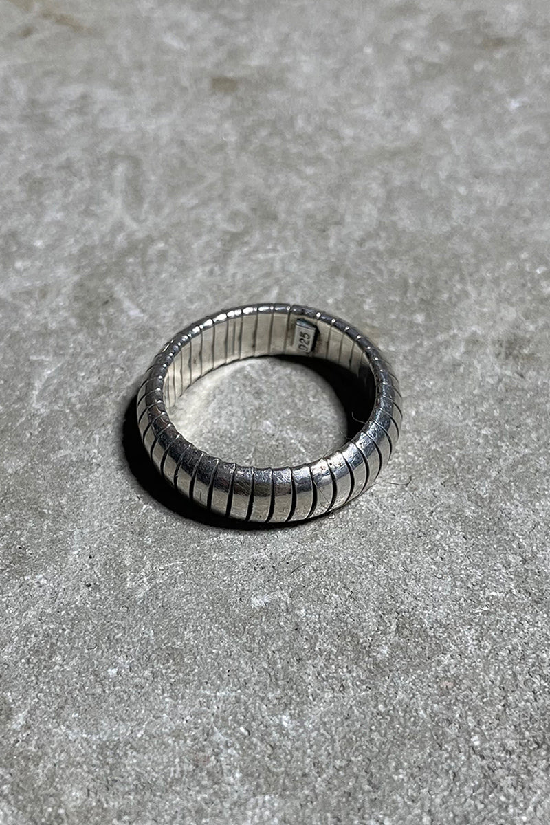 925 SILVER RING / SILVER [SIZE: 15号相当 USED]