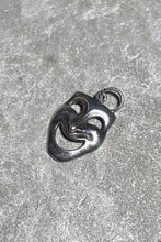 画像をギャラリービューアに読み込む, STERLING SILVER FACE PENDANT TOP [ONE SIZE USED]
