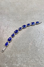 画像をギャラリービューアに読み込む, 925 SILVER BRACELET W/LAPIS LAZULI / SILVER [SIZE: ONE SIZE USED]
