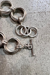 925 SILVER BRACELET T-BAR/ SILVER [SIZE: ONE SIZE USED]