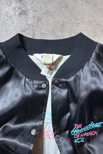 画像をギャラリービューアに読み込む, MADE IN USA 80&#39;S CHEVROLET NYLON JACKET / BLACK [SIZE: 2XL USED]
