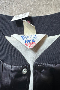 MADE IN USA 80'S CHEVROLET NYLON JACKET / BLACK [SIZE: 2XL USED]