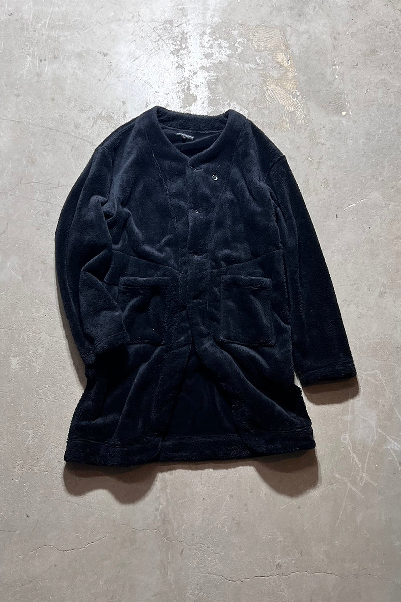 MADE IN USA FLEECE COAT / BLACK [SIZE: S USED]