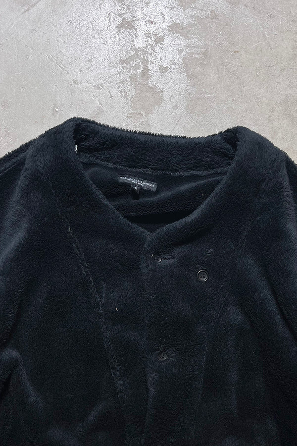MADE IN USA FLEECE COAT / BLACK [SIZE: S USED]