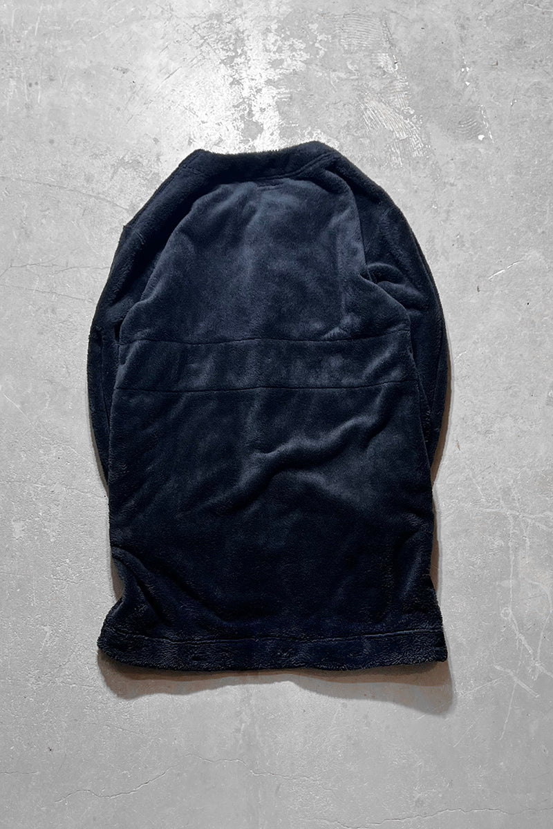 MADE IN USA FLEECE COAT / BLACK [SIZE: S USED]