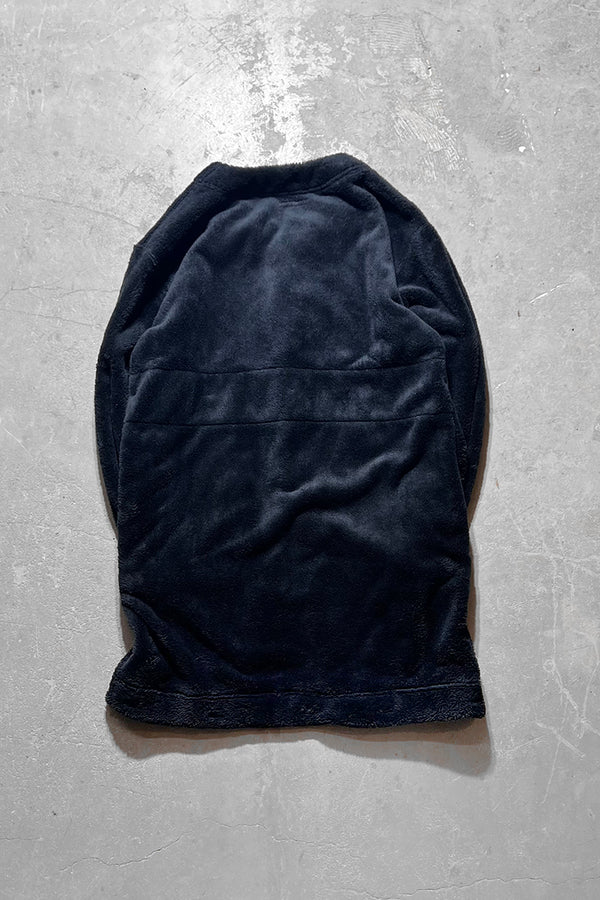 MADE IN USA FLEECE COAT / BLACK [SIZE: S USED]