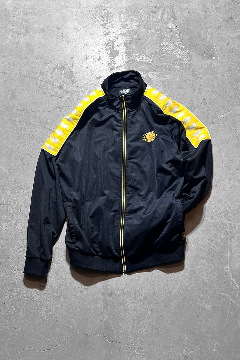 80'S ZIP TRACK JACKET / WHITE [SIZE: XL USED]