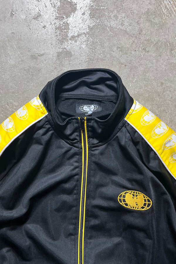 80'S ZIP TRACK JACKET / WHITE [SIZE: XL USED]