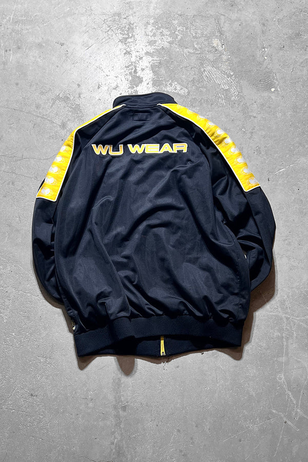 80'S ZIP TRACK JACKET / WHITE [SIZE: XL USED]