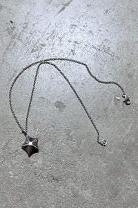 925 SILVER PENDANT STAR NECKLACE / SILVER [SIZE: ONE SIZE USED]