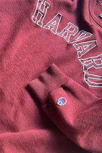 MADE IN USA 90'S HARVARD SWEATSHIRT / WINE [SIZE: M USED]