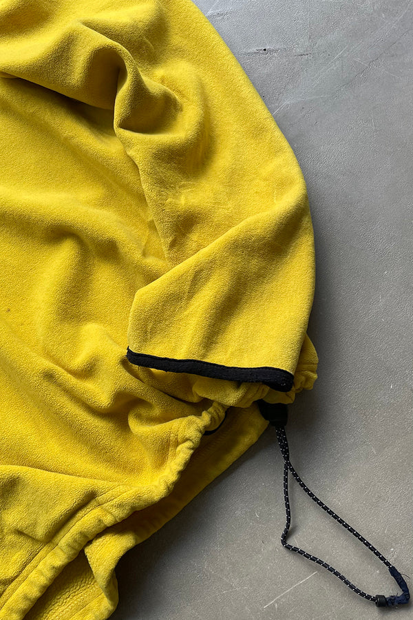 90'S POLARTEC PULLOVER FLEECE JACKET / YELLOW [SIZE: M USED]