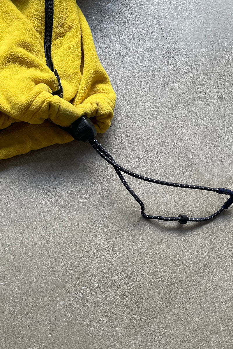 90'S POLARTEC PULLOVER FLEECE JACKET / YELLOW [SIZE: M USED]