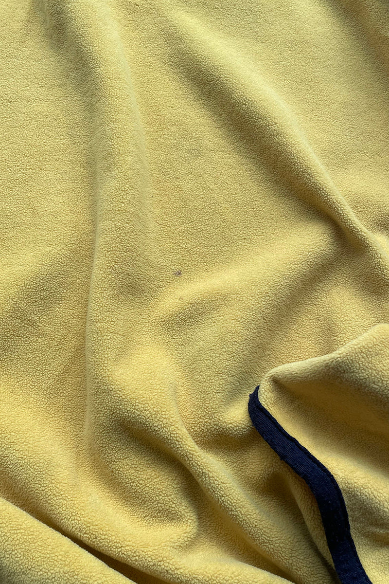 90'S POLARTEC PULLOVER FLEECE JACKET / YELLOW [SIZE: M USED]