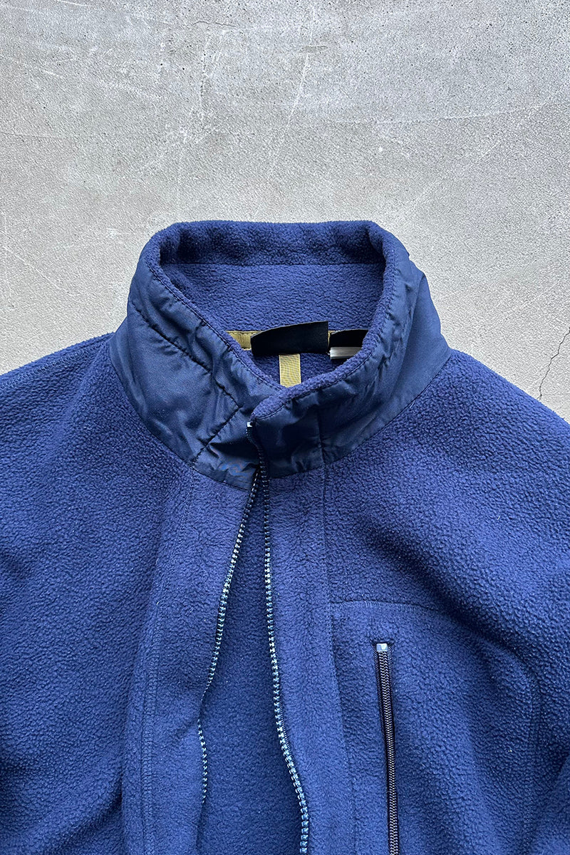 MADE IN USA 90'S SYNCHILLA FLEECE JACKET / NAVY [SIZE: L USED]