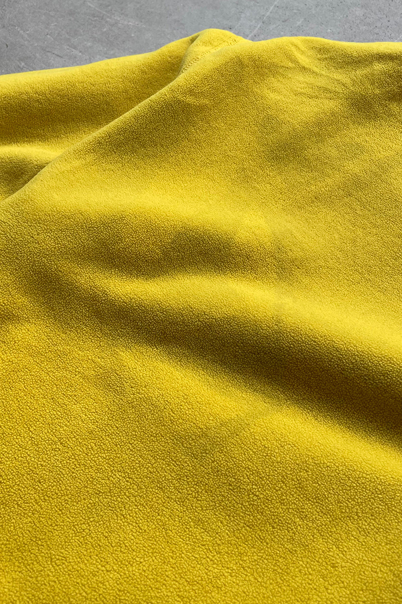 90'S POLARTEC PULLOVER FLEECE JACKET / YELLOW [SIZE: M USED]