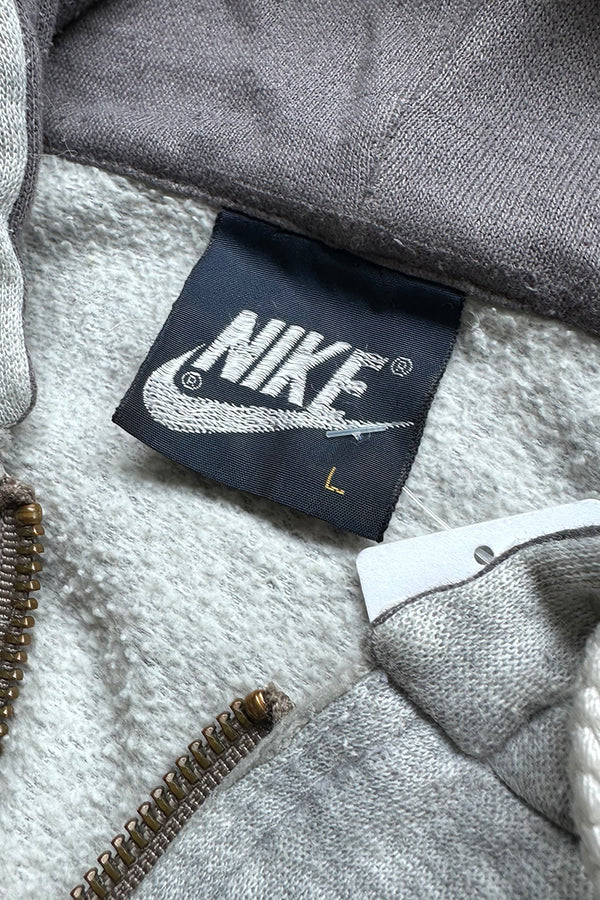 80'S ZIP SWEAT HOODIE / GRAY [SIZE: L USED]