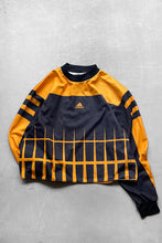 画像をギャラリービューアに読み込む, 90&#39;S L/S FOOTBALL GAME SHIRT / ORANGE [SIZE: S USED]
