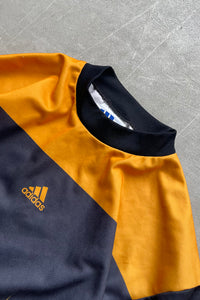 90'S L/S FOOTBALL GAME SHIRT / ORANGE [SIZE: S USED]