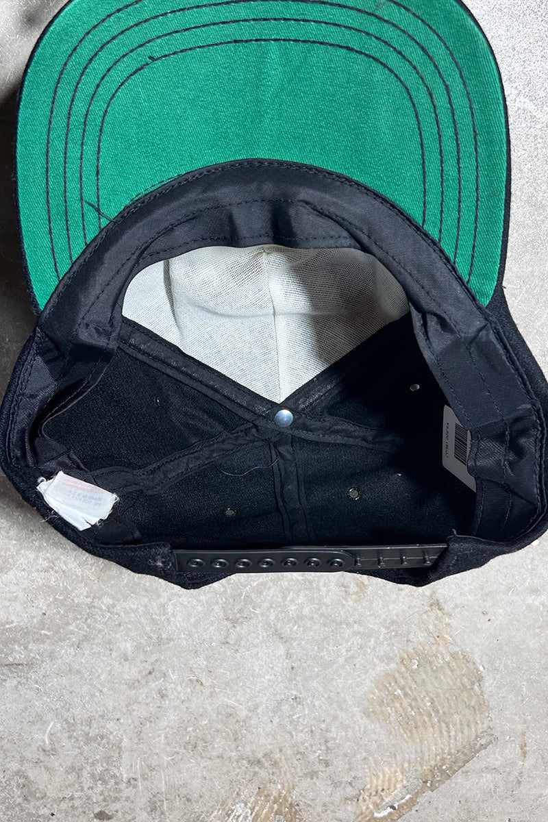 MADE IN USA 90'S WOOL CAP / BLACK [ONE SIZE USED]