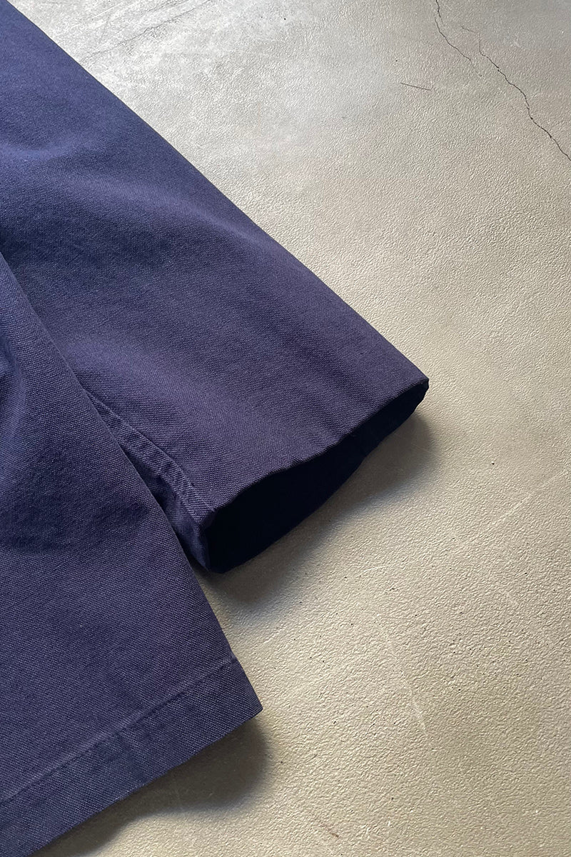 90'S COTTON PEA COAT  / NAVY [SIZE: XL USED]