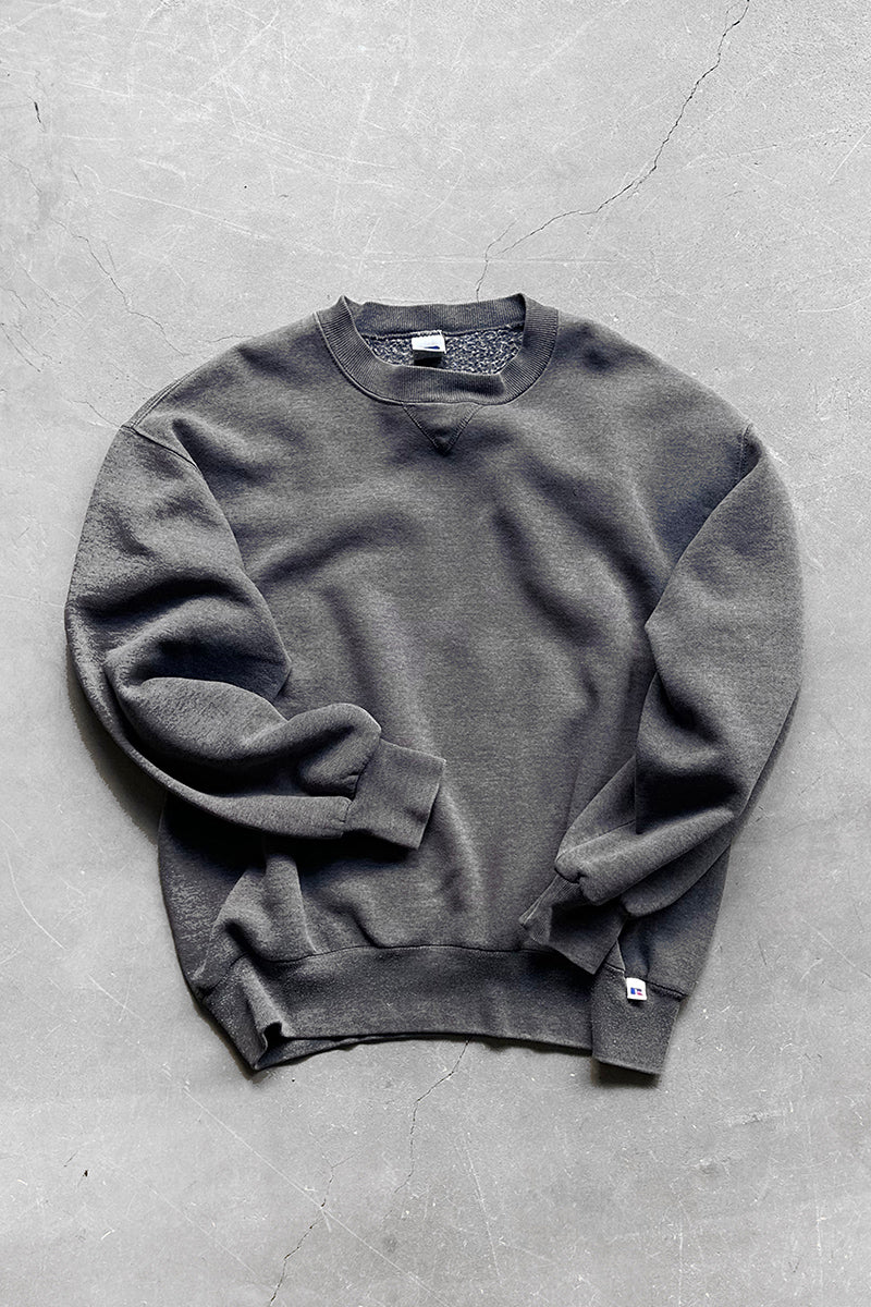 MADE IN USA 90'S SWEATSHIRT / CHARCOAL [SIZE: L USED]
