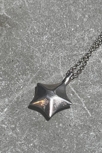 925 SILVER PENDANT STAR NECKLACE / SILVER [SIZE: ONE SIZE USED]