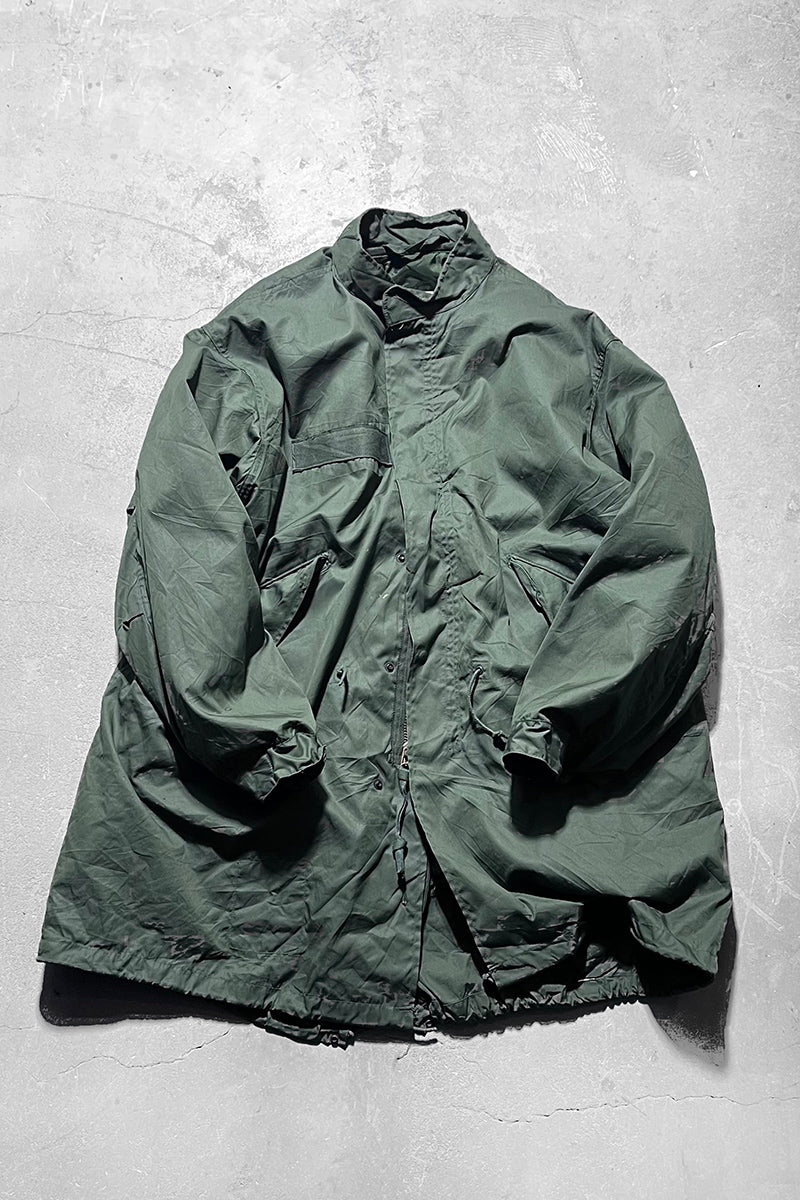 73'S & 74'S M-65 FISHTAIL COLD WEATHER PARKA W/QUILTING LINER / OLIVE [SIZE: M USED]