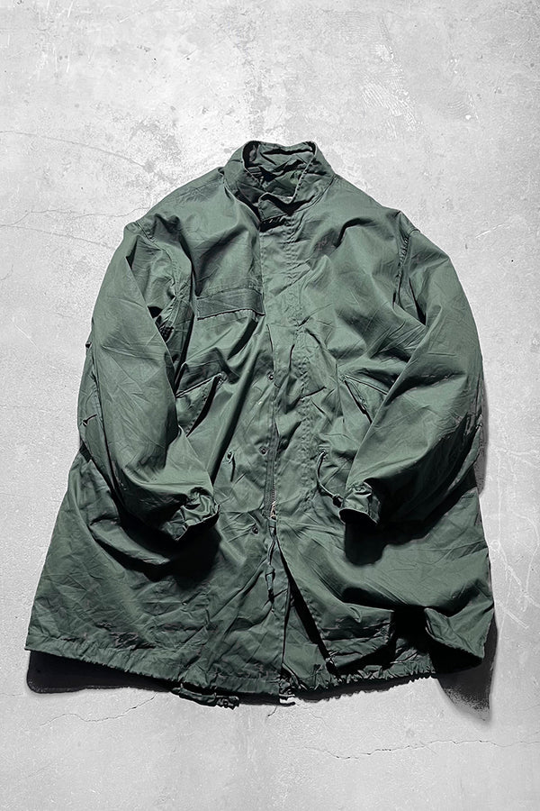 73'S & 74'S M-65 FISHTAIL COLD WEATHER PARKA W/QUILTING LINER / OLIVE [SIZE: M USED]