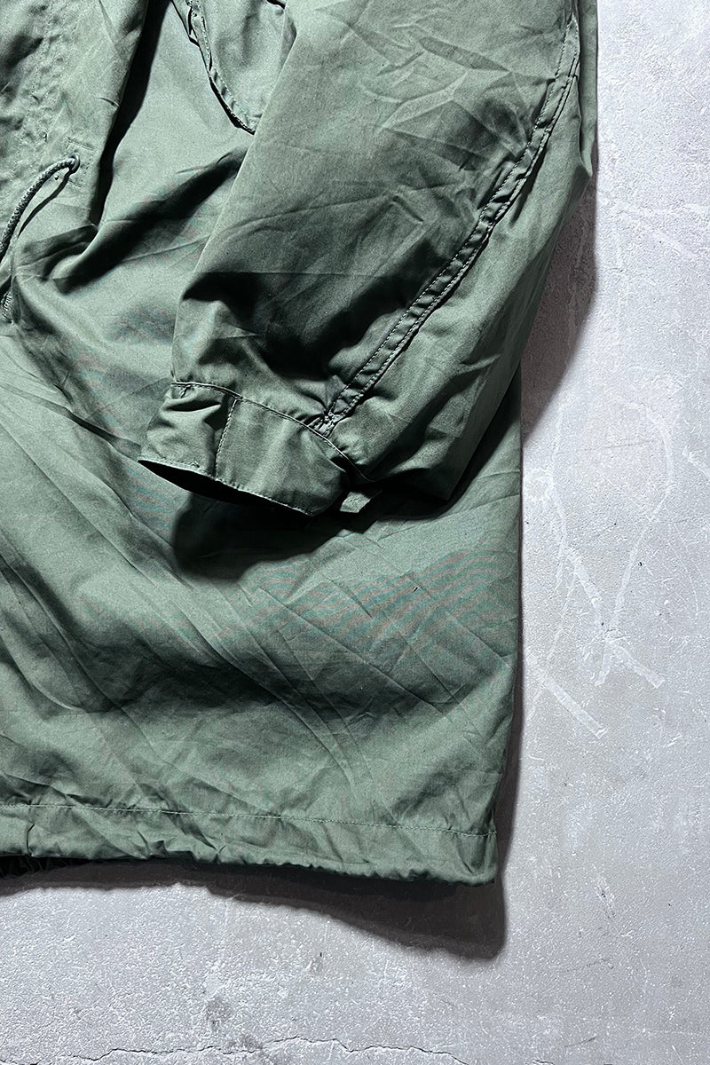 73'S & 74'S M-65 FISHTAIL COLD WEATHER PARKA W/QUILTING LINER / OLIVE [SIZE: M USED]